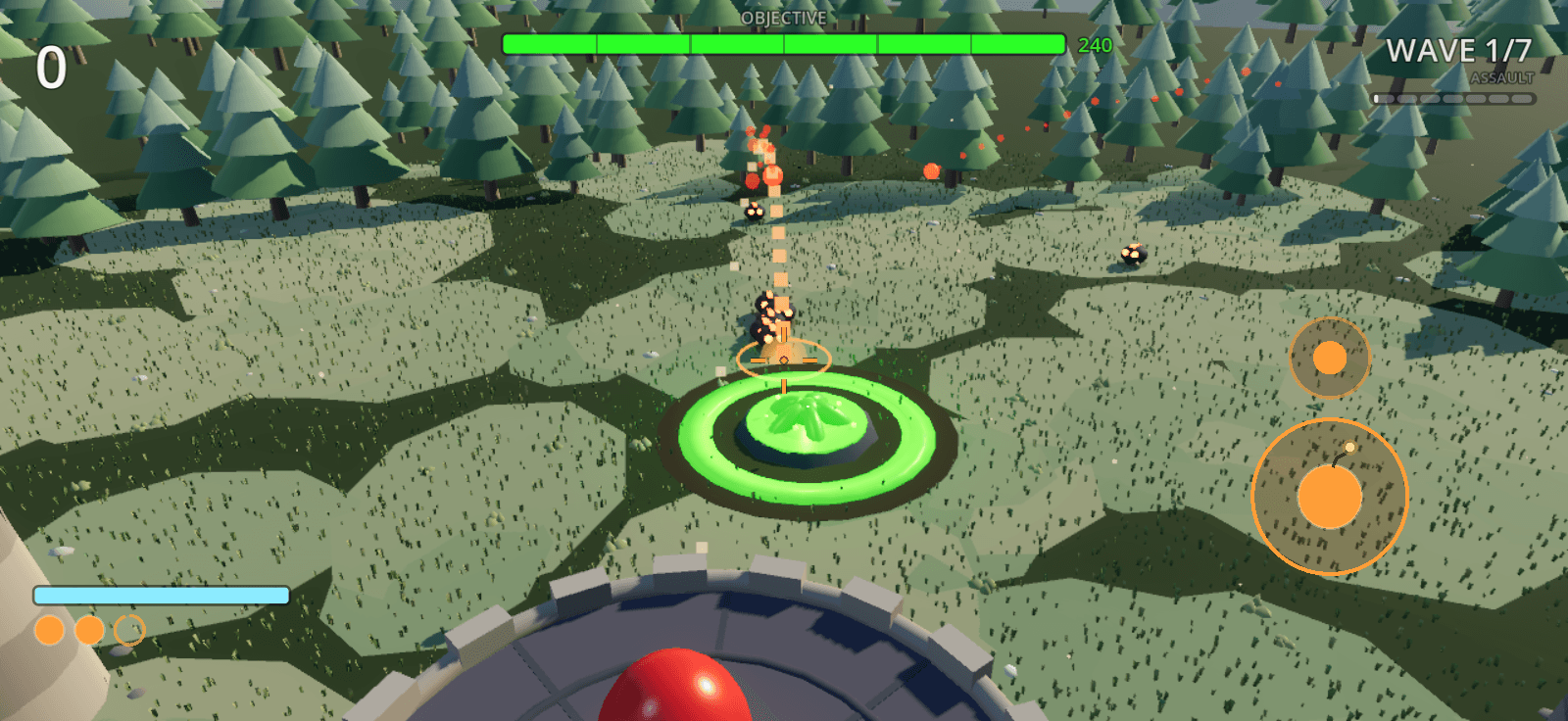 Longthrow gameplay screenshot
