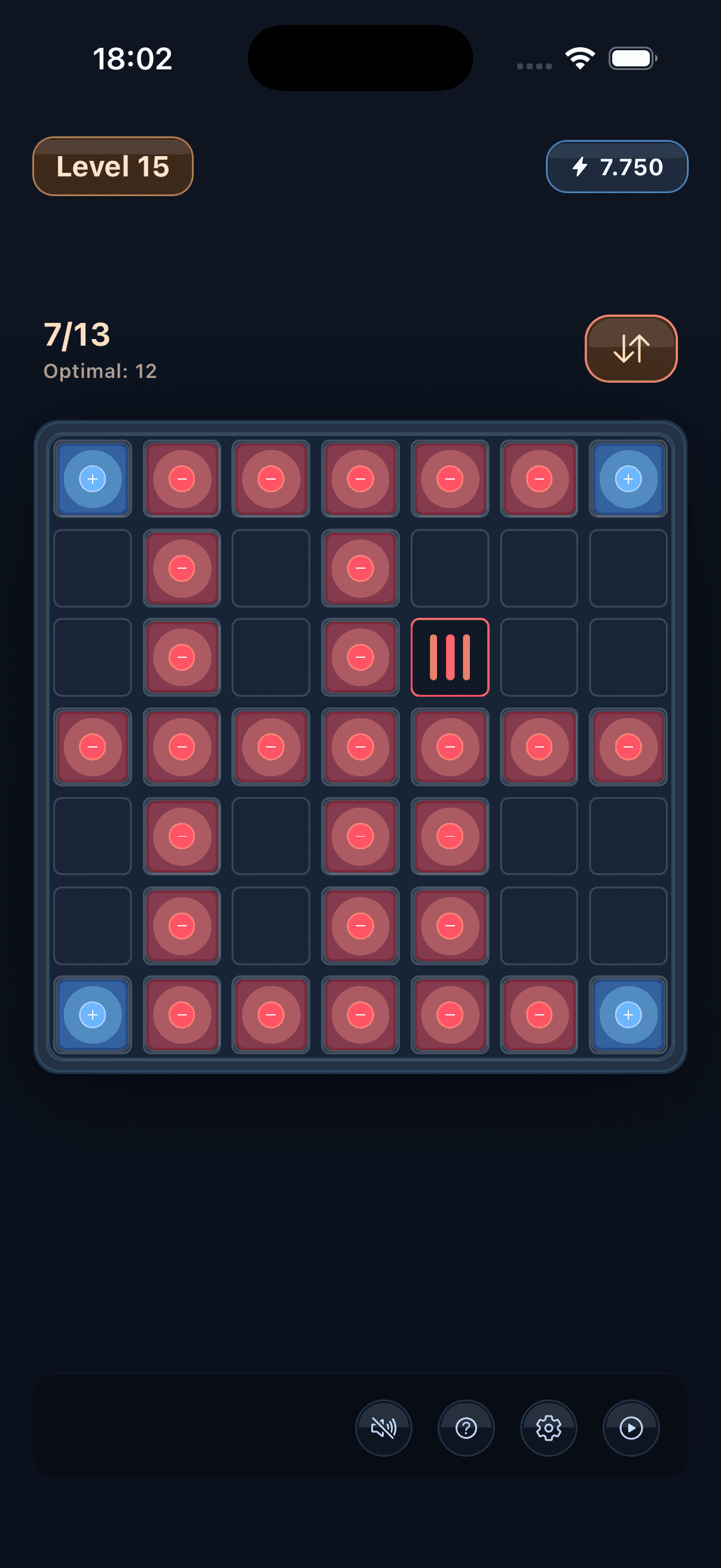 Polarity Grid gameplay screenshot
